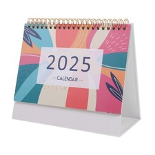  Calendrier de table 2025 Planificateur de bureau esthétique Calendrier de