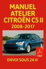 Manuel Atelier CITROEN C5 II 2008-2017 Revue Technique RTA B737.5 CD PDF en 24H!