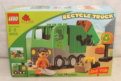 Lego duplo 4659 recycle - recycle, truck