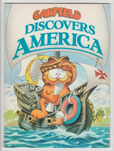 Garfield discovers america - garfield,