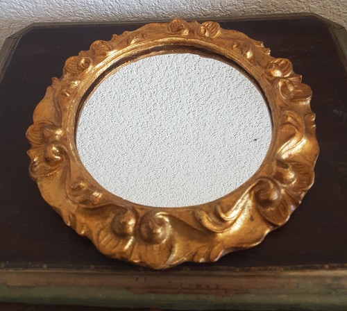 Ancien petit miroir mural - ancien,