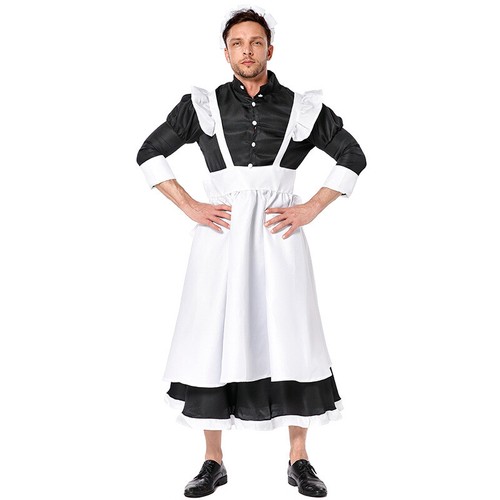 Hommes serveuse soubrette - hommes,