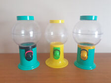 Lot de 3 distributeurs cacahuètes / bonbons en plastique café bistrot