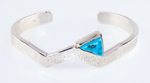 Bracelet manchette argent - bracelet,