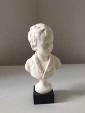 Buste jeune garçon résine
