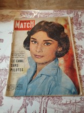 Magazine Paris Match De 1956