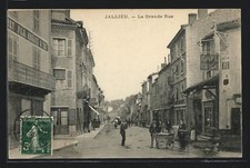 CPA Jallieu, La Grande Rue 