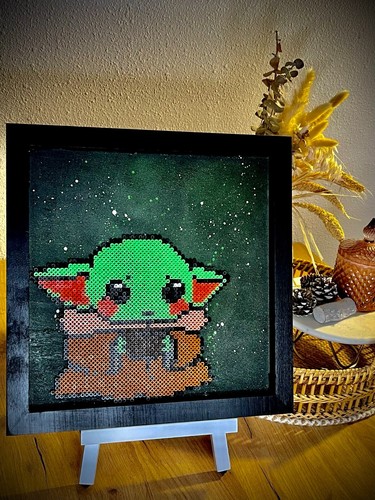 Cadre star wars - star, grogu