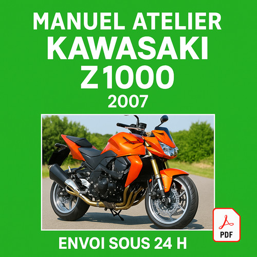 Manuel atelier kawasaki - atelier, z1000