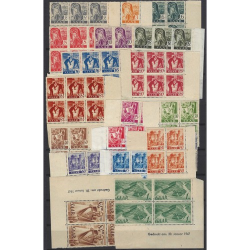 Sarre sélection timbres - sélection, de