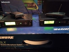 2 micros HF - Shure SLX4 -