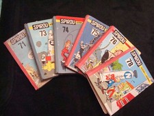 lot de 6 reliures spirou