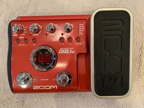 Zoom bass pedal effect - zoom,