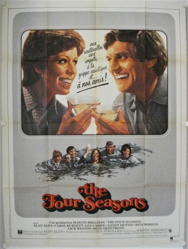 Affiche cinéma quatre saisons - affiche,