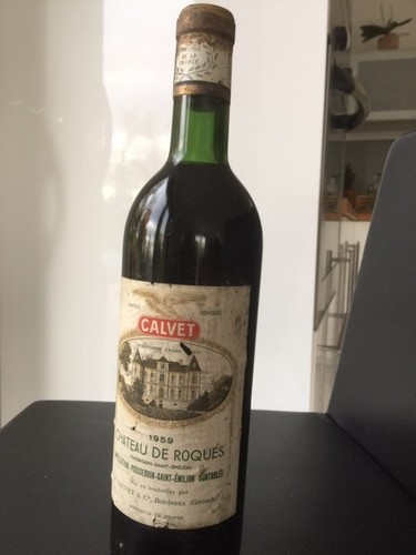 Emilion 1959 chateau de - 1959,