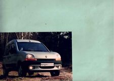 Photo de presse original press photo Renault Kangoo Pampa 1998