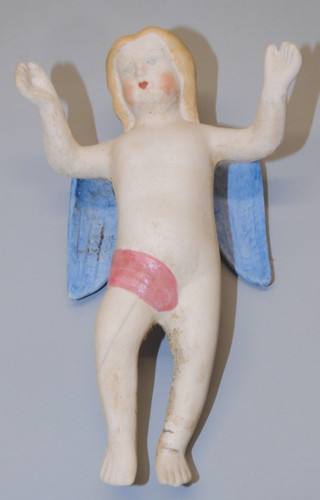 Ancien angelot biscuit de - ancien,