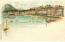 SUISSE  souvenir de LUGANO