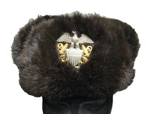 SHAPKA D'OFFICIER DE MARINE US NAVY. rare