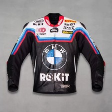 BMW Veste En Cuir De Motard