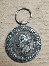 Médaille argent Campagne d'Italie Napoléon III