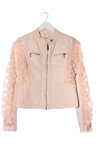Regular veste cuir - veste, en