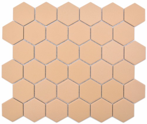 Mosaïque céramique hexagon - mosaïque,