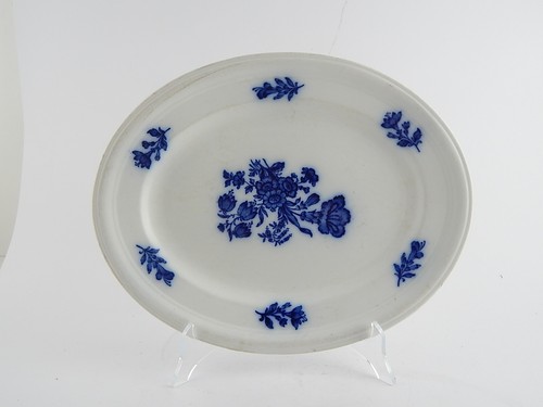 Antique plat pickle - antique, plateau