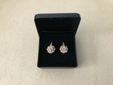 Dormeuses or rose 18 carats