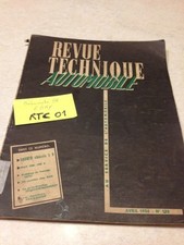 Revue Technique Automobile Camion SAURER 5D moteur CT3D et DCS édition 1956
