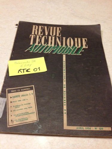 Revue technique automobile - technique,