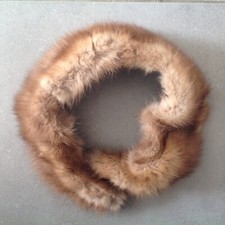 Belle ÉTOLE Ancienne Col FOURRURE Véritable Années 50/60 Vintage Bel état