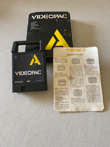 Cartouche videopac boite - a,