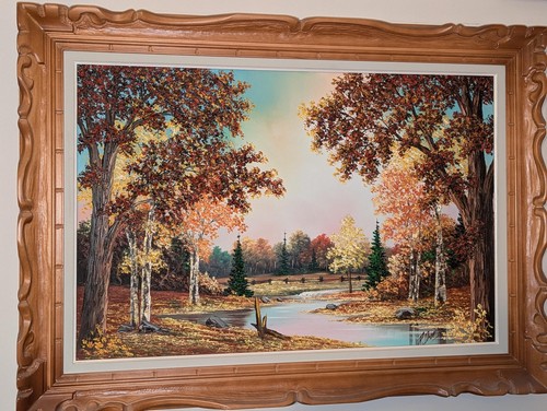 Peinture signée rolland - peinture,