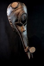 Art Africain Afrique - Authentique Masque de Portage Senoufo Senufo - 40 Cms +++