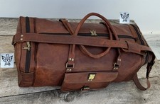 Sac cuir véritable voyage - sac,