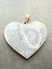 Ancien Pendentif Argent Massif