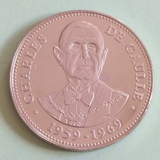 médaille CHARLES DE GAULLE -