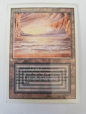 Mtg Underground sea Revised Magic the gathering dual land Mer souterraine