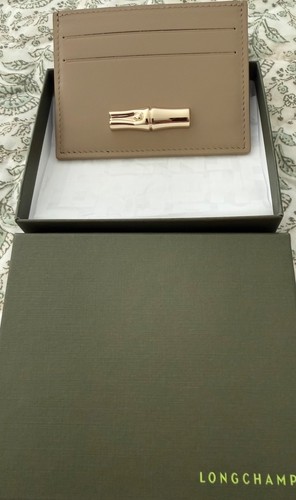 Longchamp roseau card - le,