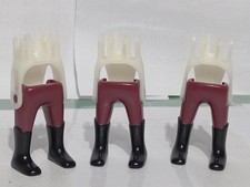 Playmobil jambes marron - x3,