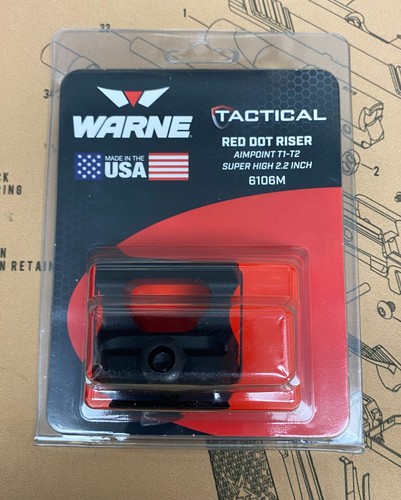 Warne tactical 6106m red dot - tactical, 6106m,