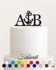 Bouchon à gâteau bois mariage personnalisé cake topper figurine prénom au choix 