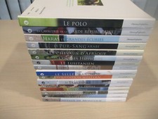 lot 16 livres CHEVAUX D' EXCEPTION - PUR-SANG - INDES ARABE BARBE .. édit ATLAS