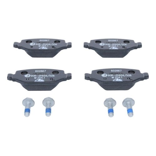 Kit plaquettes frein - de,