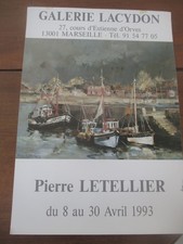 Affiche d'Exposition Pierre