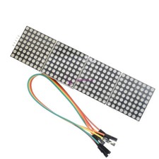 MAX7219 Dot Matrix Module Microcontroller 4 In 1 Display With 5P Line