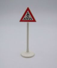 PLAYMOBIL (2727) RUE - Panneau de Signalisation & Support Passage Piétons 4328