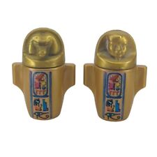 Playmobil 4240/5386/4247 lot de 2 vases égyptiens dorés trésor romain