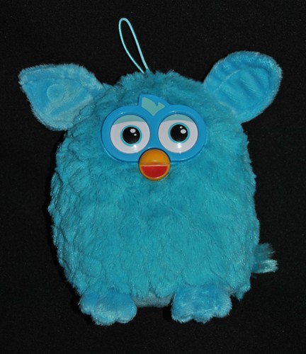 Peluche doudou furby - furby, bleu
